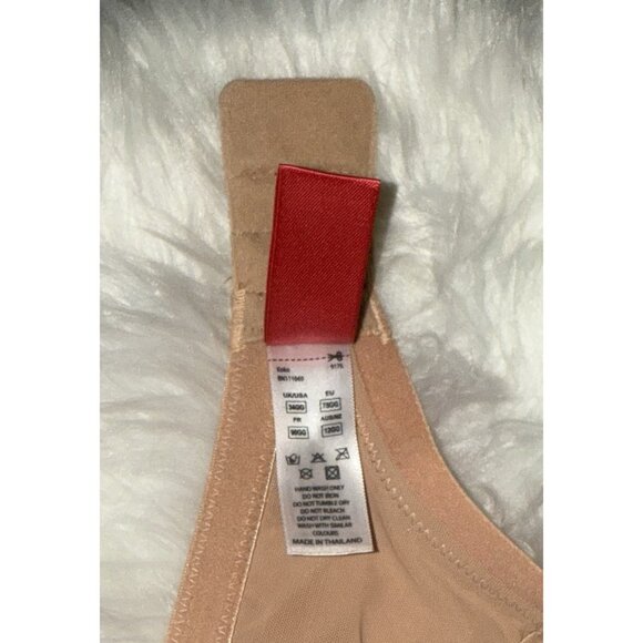 Cleo Panache 9175 Koko Plunge Bra Lined Underwire 34GG Tan New - Picture 8 of 8